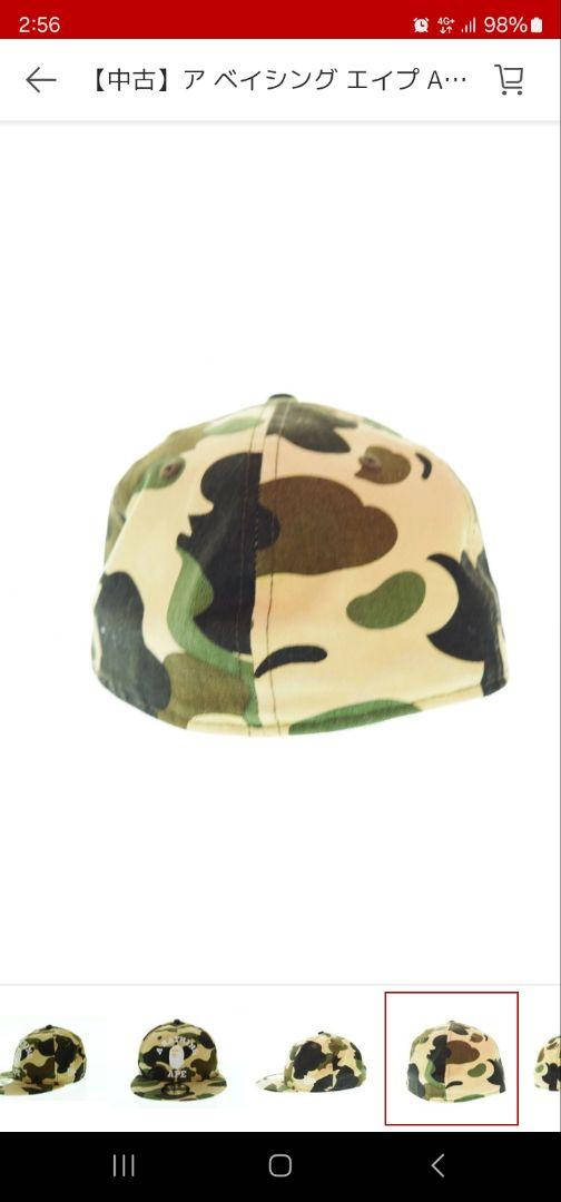 ア ベイシング エイプ A BATHING APE NEW ERA キャップ