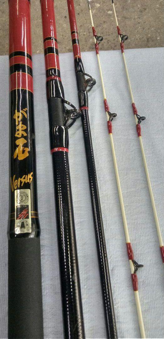 がま石　バーサス並継石鯛竿 20号5・2M 替穂先付 がま石 バーサス並継石鯛竿 20号5・2M 替穂先付 - メルカリ