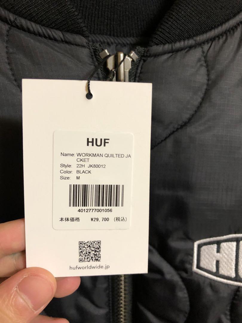 ジャケット・アウター HUF WORKMAN QUILTED JACKET