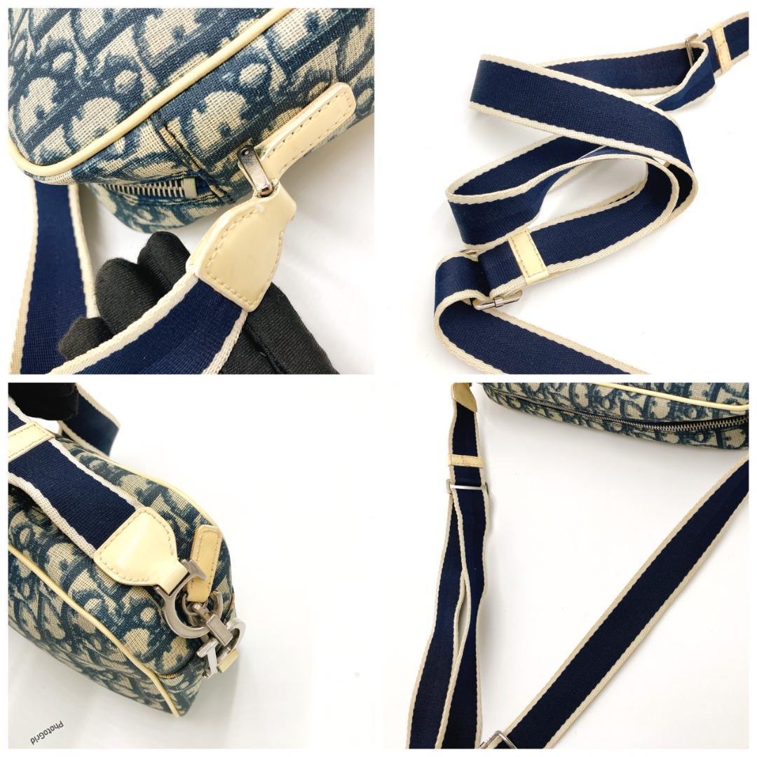 Dior ディオール ショルダーバッグ トロッター ロゴ入り PVC 0327