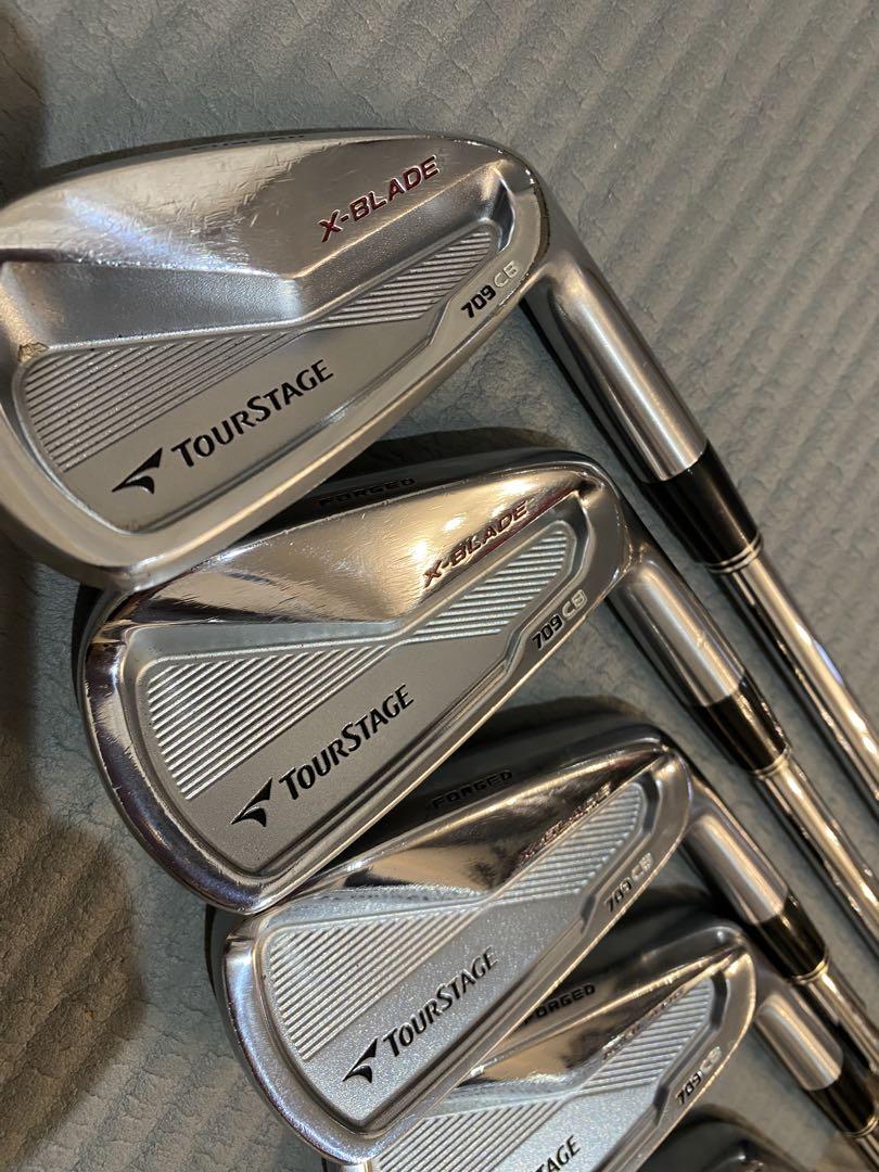 TourStage X-Blade 709CB フォージド アイアンセット 6本