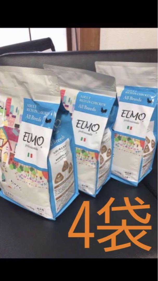 ELMO ドライフード　リッチインチキン　 3kg×4袋セット