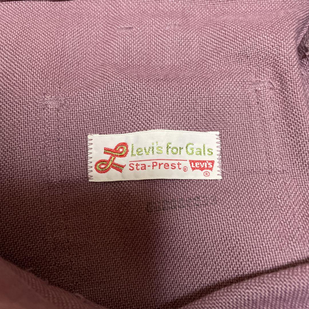 70s ヴィンテージ levis for gals スタプレ フレアパンツ