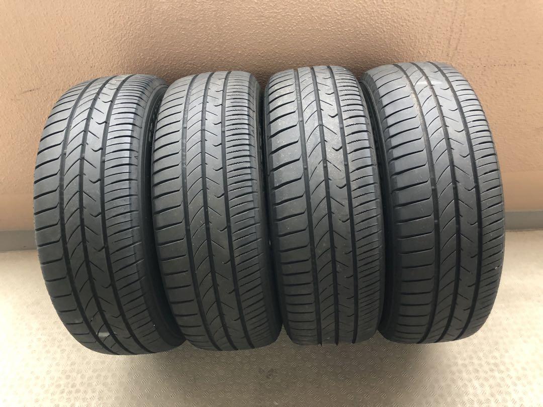 ②195/65R15 タイヤ・アルミホイール2本セット セレナ、ヴォクシー、ノア