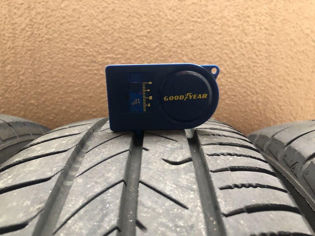 ②195/65R15 タイヤ・アルミホイール2本セット セレナ、ヴォクシー、ノア