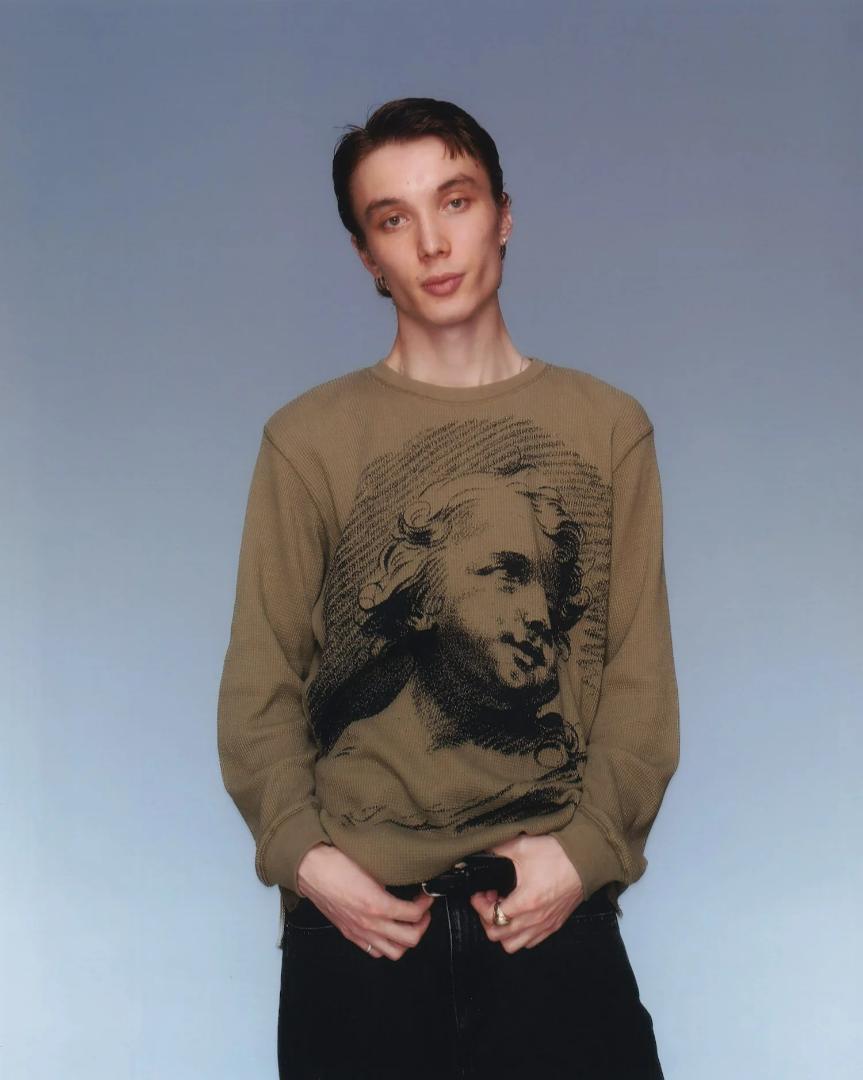 BOTT ボット 新品 olive オリーブ サーマル 未使用 ロンT tee