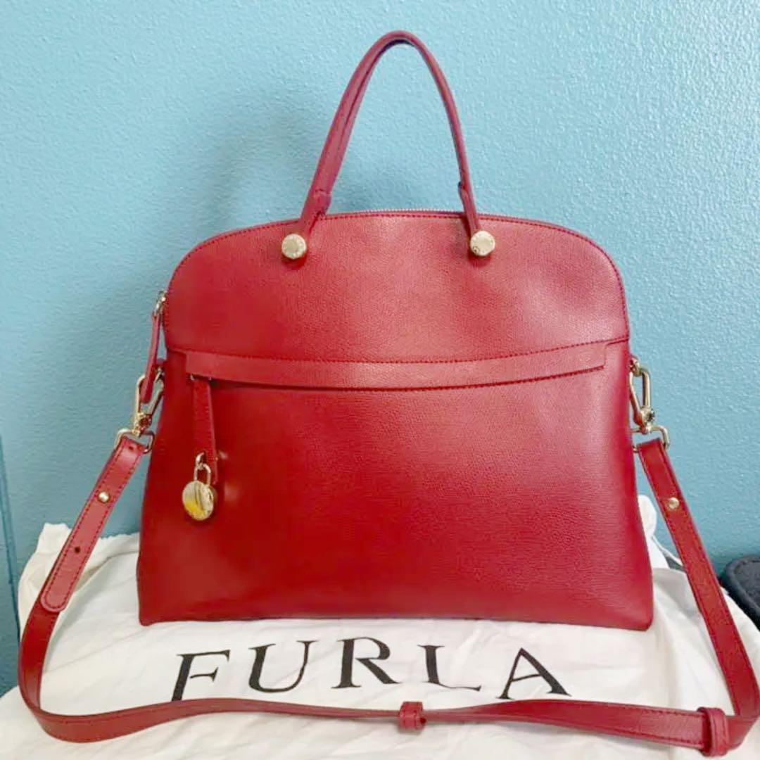 値下げ❗️FURLA フルラ パイパー ハンドバッグ ショルダー
