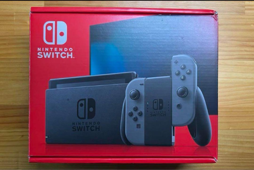 新品未開封 nintendo switch 本体 グレー