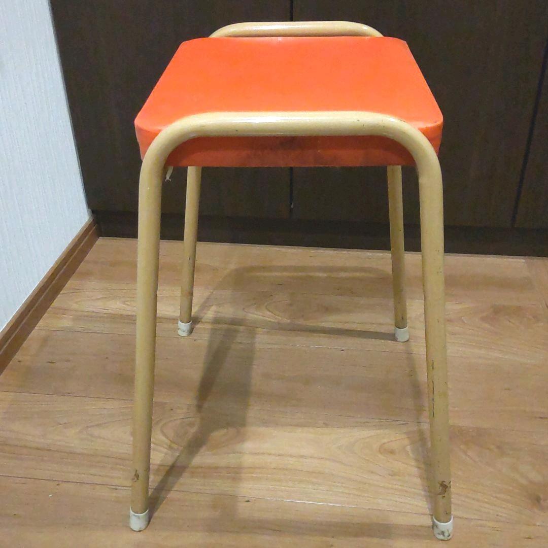 昭和 ミシン椅子 レトロ ☆品 昭和レトロ ミシン椅子 一脚