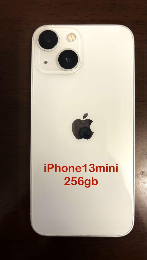 iPhone13mini 256gb 白