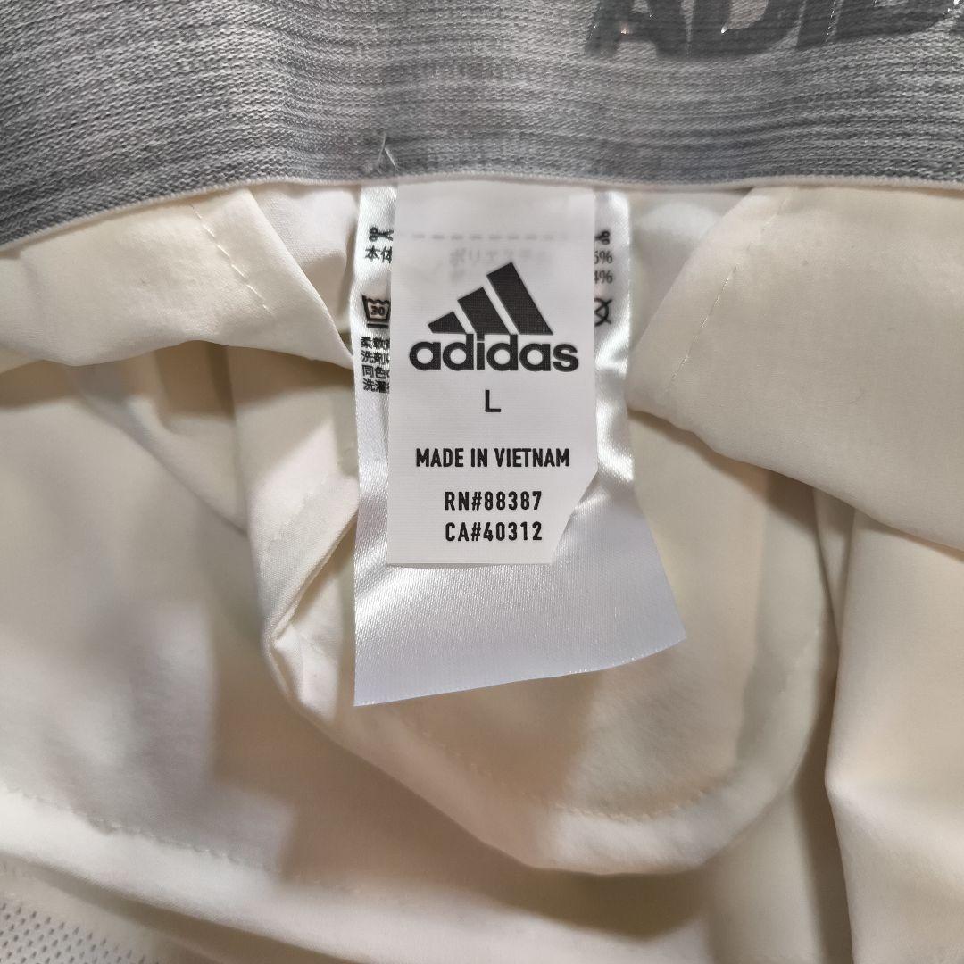 adidas ホワイト スリムフィット ゴルフパンツ - メルカリ