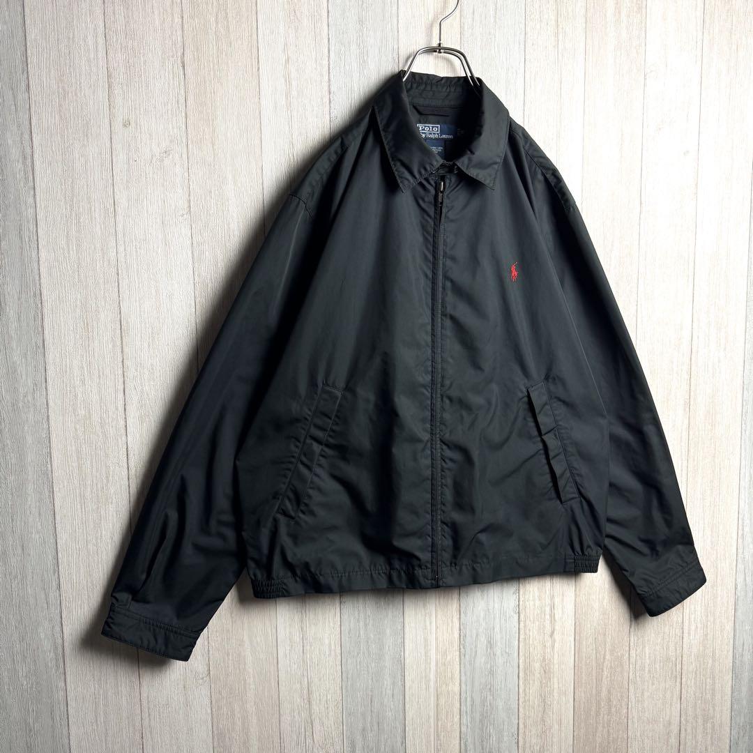 ★2878【人気美品】90s ラルフローレン レッドポニー ドリズラージャケット 2878【人気・美品】90s ラルフローレン レッドポニー ドリズラー