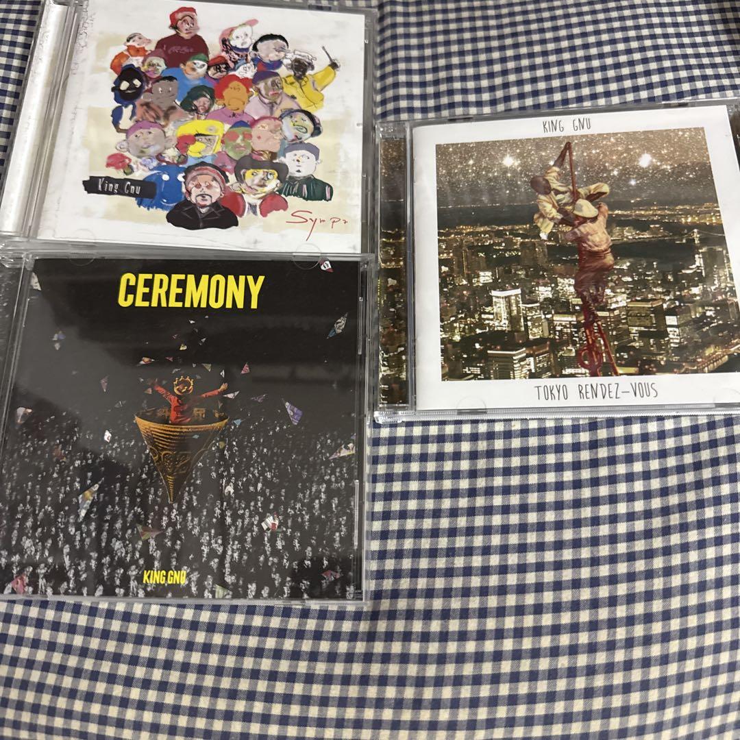 KING GNU レコード 3枚セット SYMPA CEREMONY King Gnu アナログレコード3枚セット