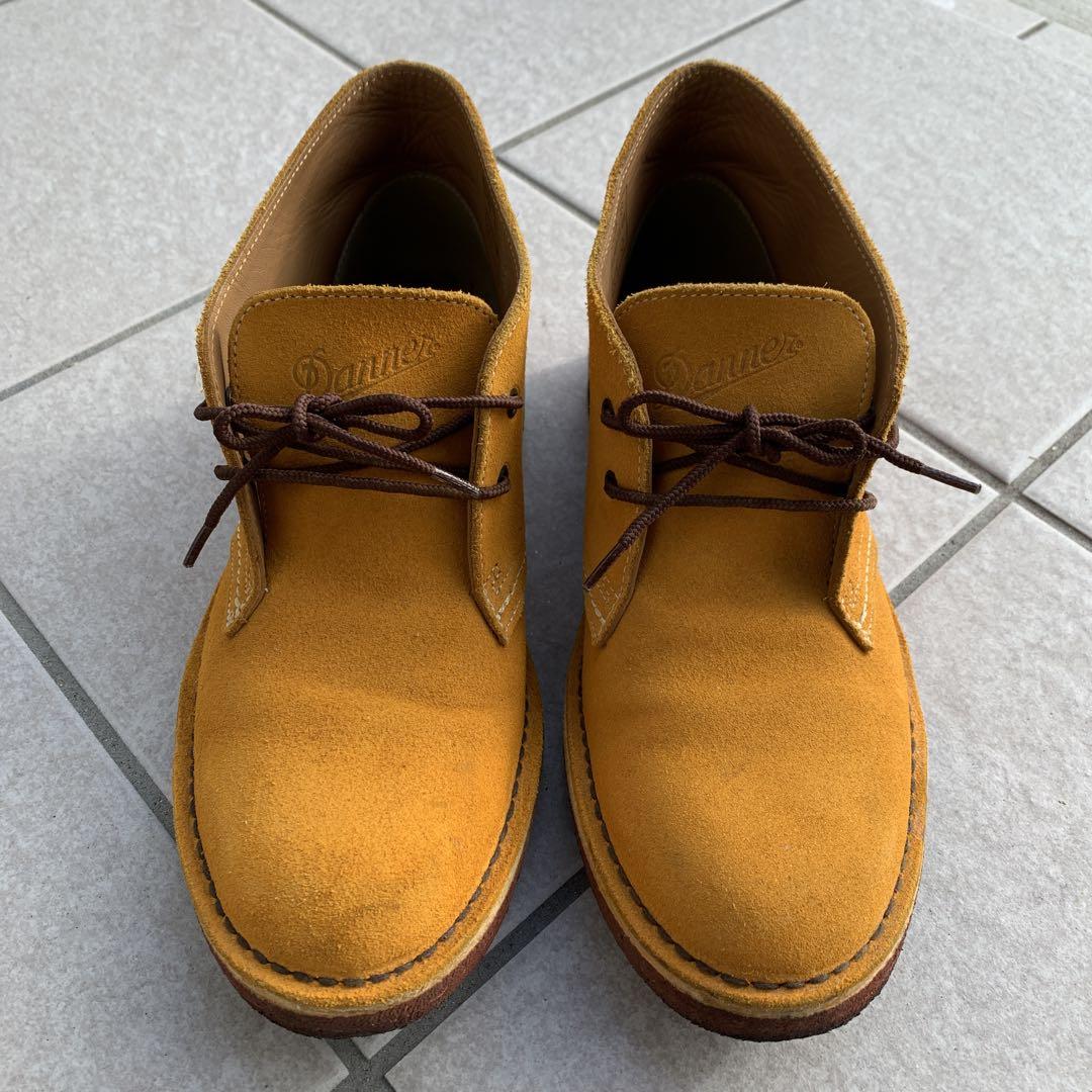 【Danner 】ダナー　スエードチャッカブーツ　26㎝　イエローキャメル