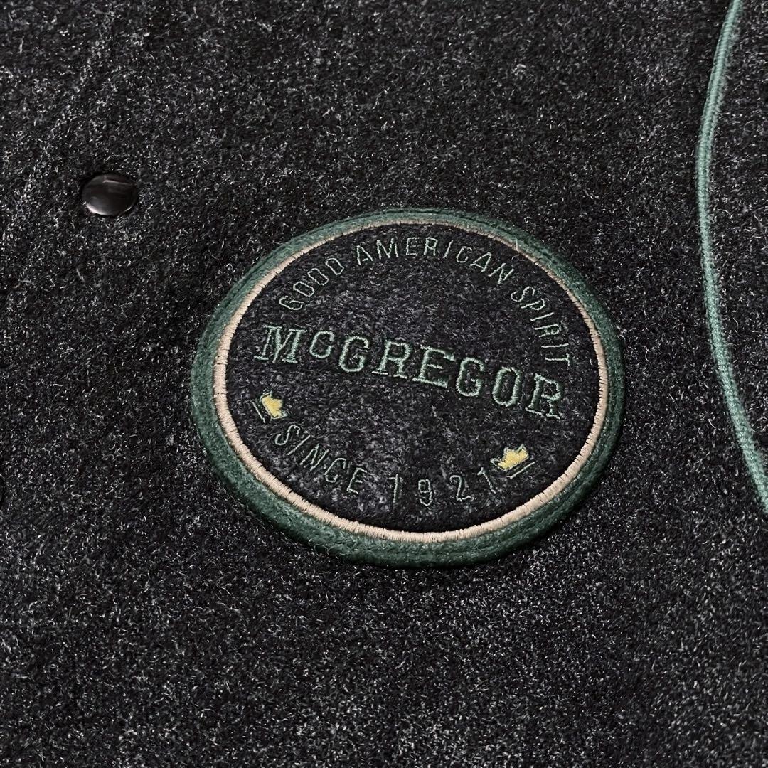 80s McGREGOR ヴァーシティジャケット ウールブルゾン スタジャン