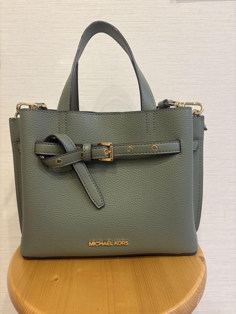 美品☆MICHAEL KORSマイケルコース2wayショルダーバッグ グリーン