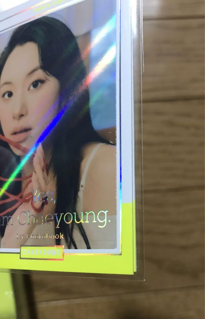 twice yes i am chaeyoung チェヨン 写真集 トレカ1枚 - メルカリ
