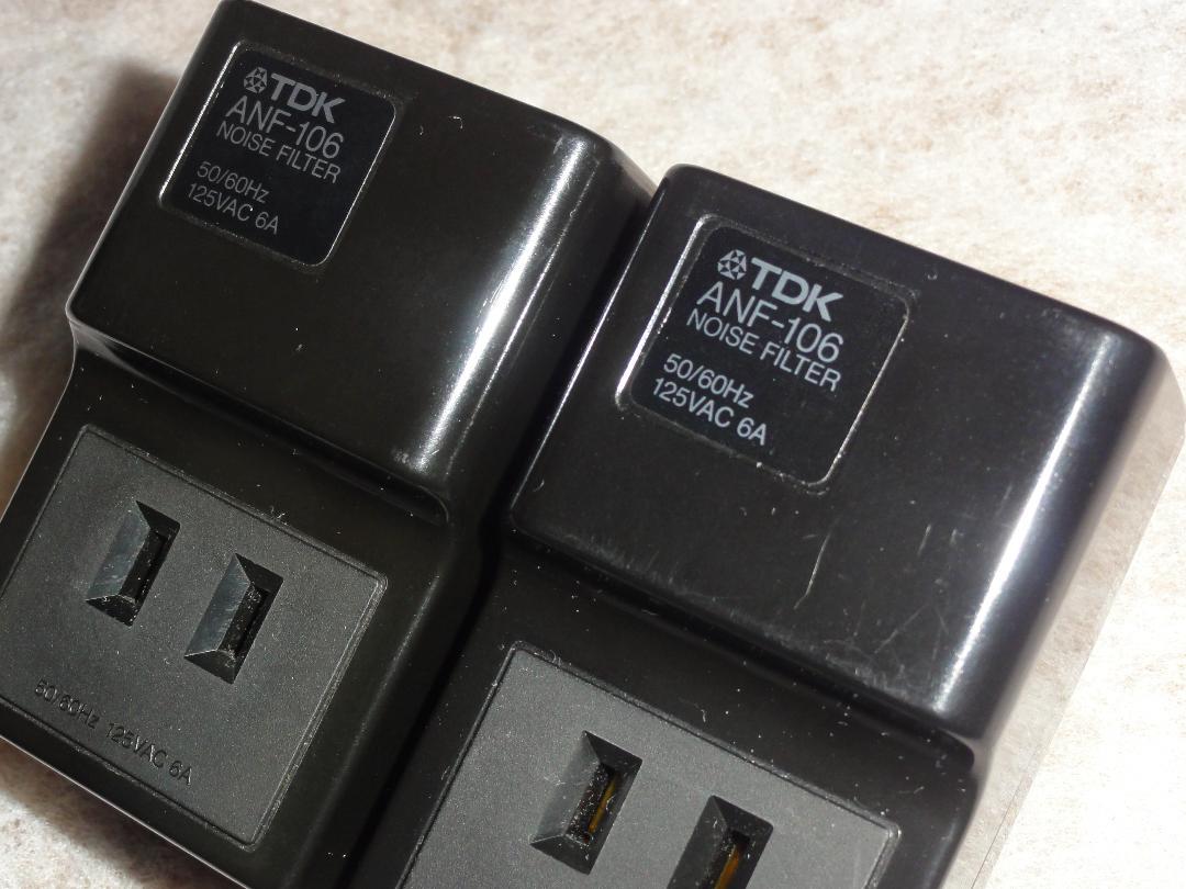 TDK ノイズフィルター 中古2個セット LA7OQ-m40492044854 ANF-106 日本製即納