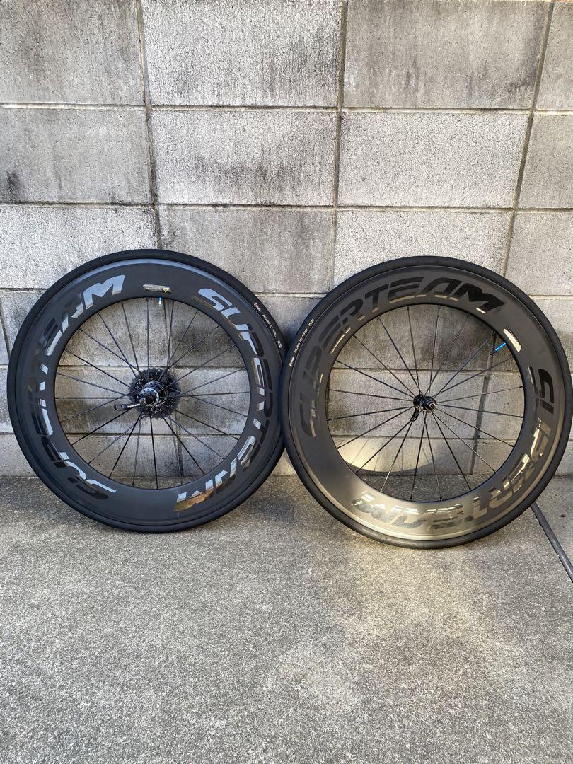 Super team 88mm カーボンホイール スーパーチーム 700c