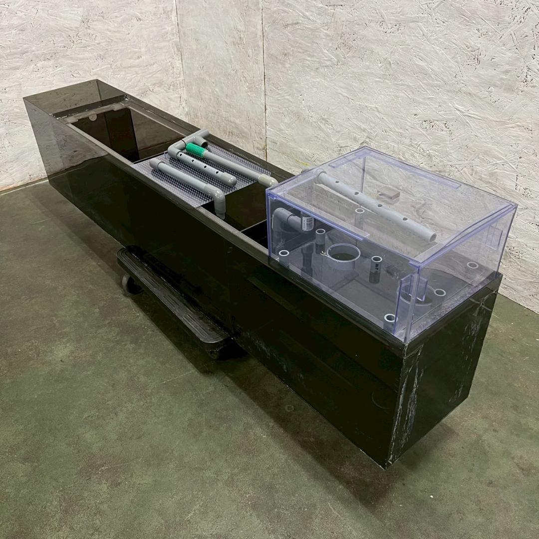 水槽用 濾過器ケース プラスチックケース W1500 水槽フィルター Y1387