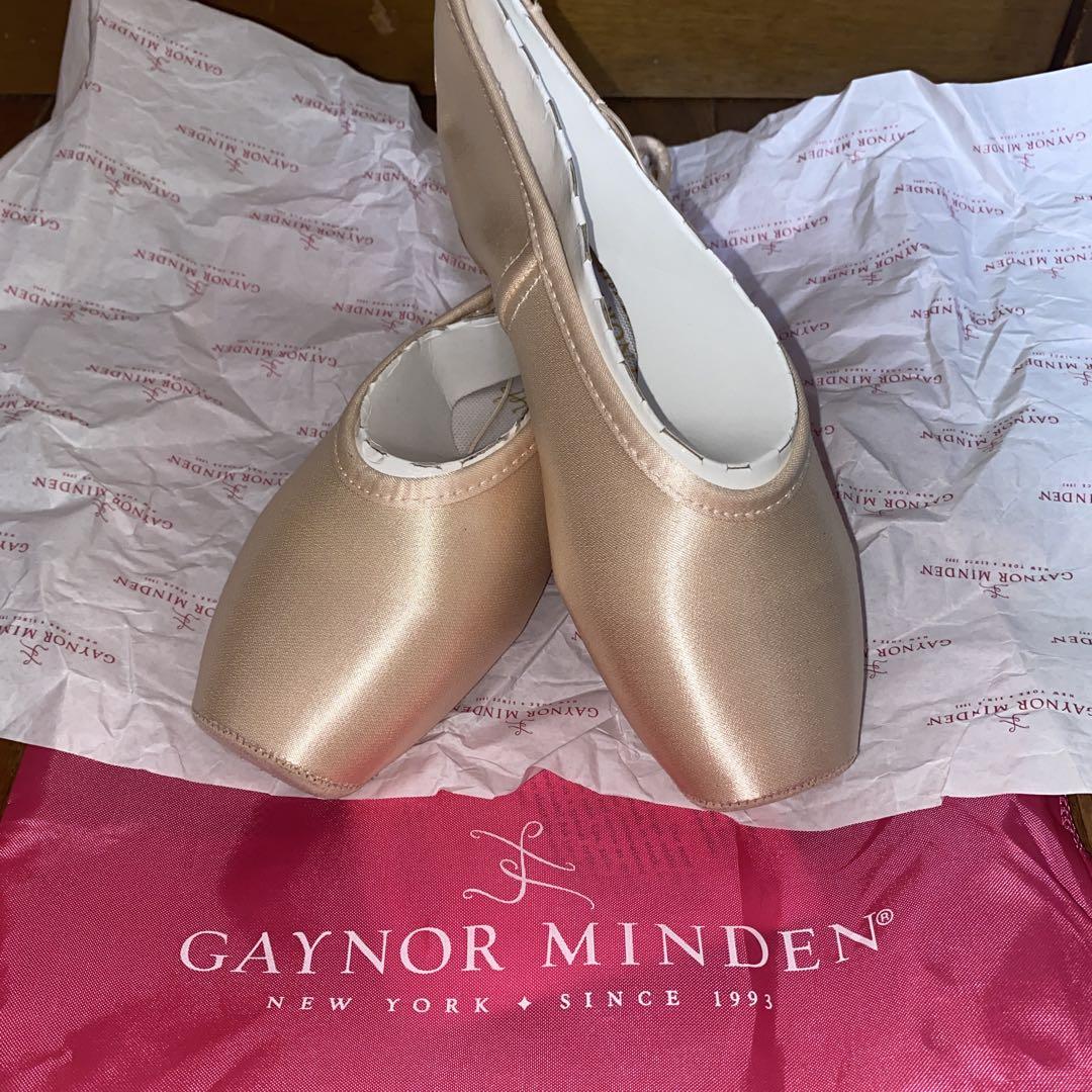 Gaynor Minden Lyra トゥシューズ 8 Med 3 Box Lyra Pointe Shoes - Gaynor Minden