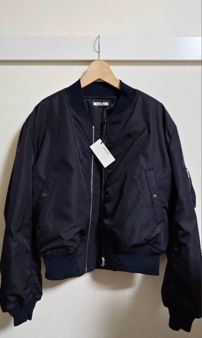 AURALEEオーラリー25SS SilkTwillFlightBlouson