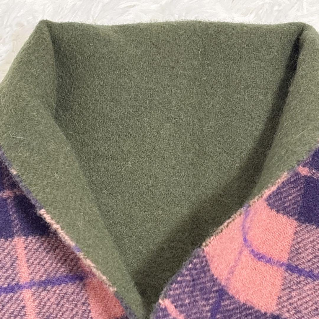 【美品】Vivienne Westwood リバーシブル ポンチョマフラー