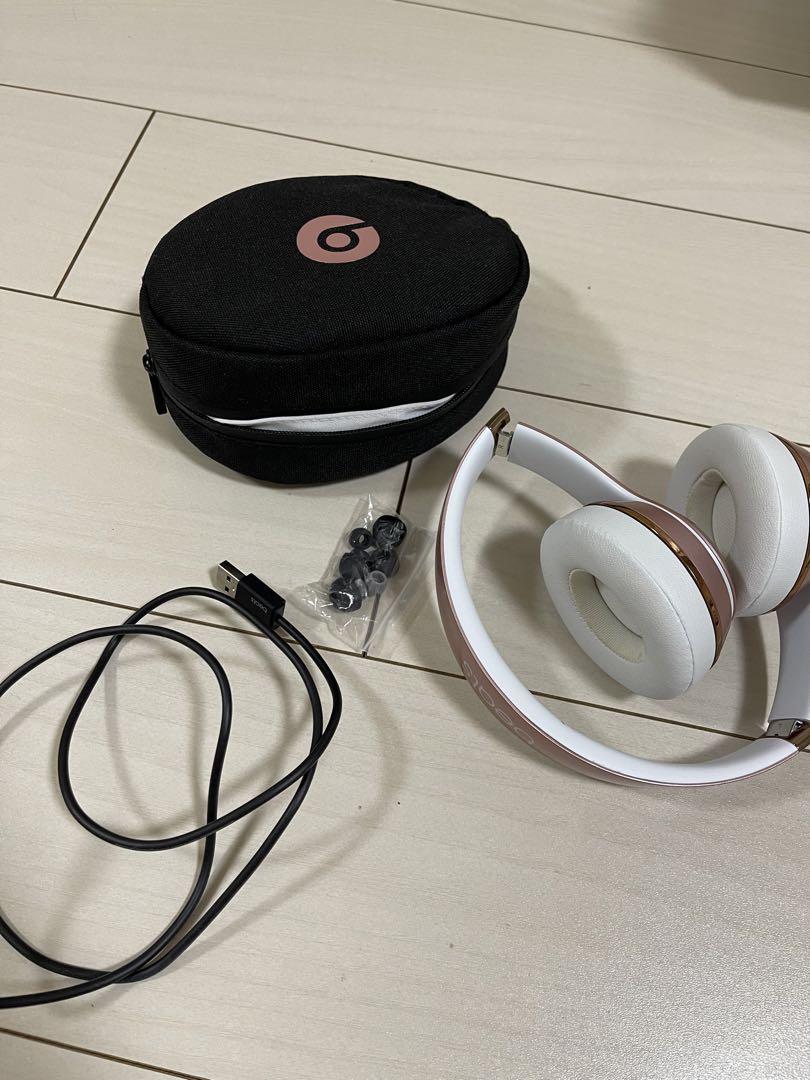beats Solo3 Wirelessヘッドホン/ローズゴールド オーディオ機器 beats Solo3 Wirelessヘッドホン/ローズゴールド オーディオ機器