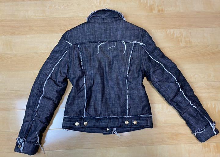 がございまⅻ 貴重 Acne studious 中暖デニムジャケット aKQU7-m40501424055 中綿 ▌きます