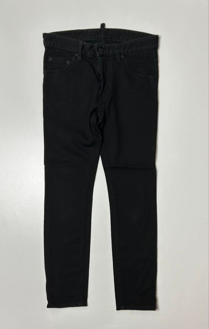 DSQUARED2 ブラック　スキニーパンツ　44 ウエスト80cm