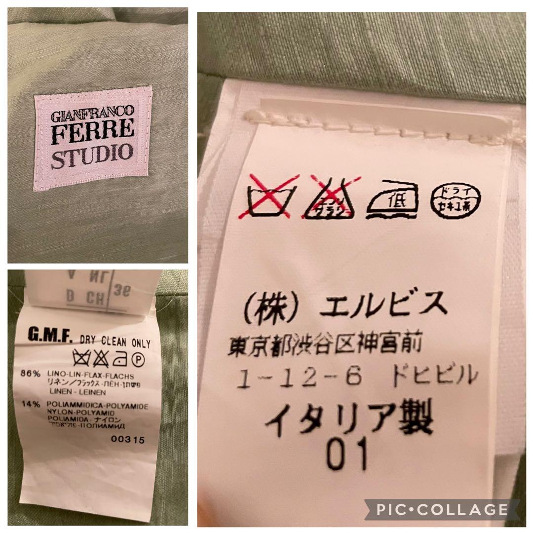 ✨極美品✨GIANFRANCO FERRE 最高級 シルク製 ロングワンピース