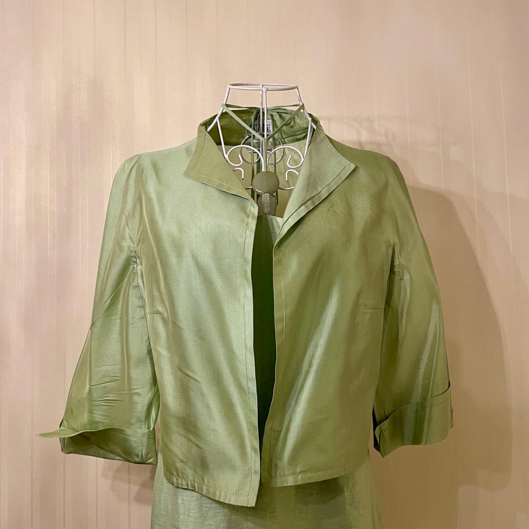 ✨極美品✨GIANFRANCO FERRE 最高級 シルク製 ロングワンピース
