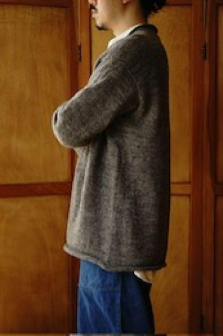 SOLNORDソルノール  Buttonless Cardigan(Gray)MadeinHokkaido