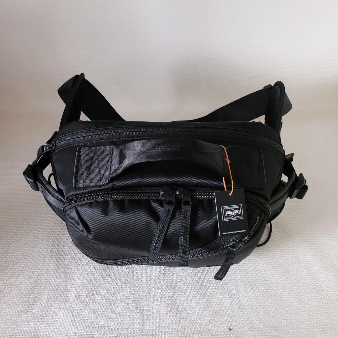 PORTER＿ THINGS WAIST＿ポーターフラッシュリュックブラック