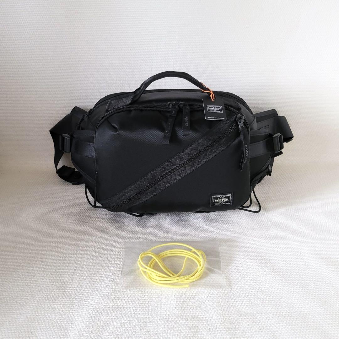 PORTER＿ THINGS WAIST＿ポーターフラッシュリュックブラック