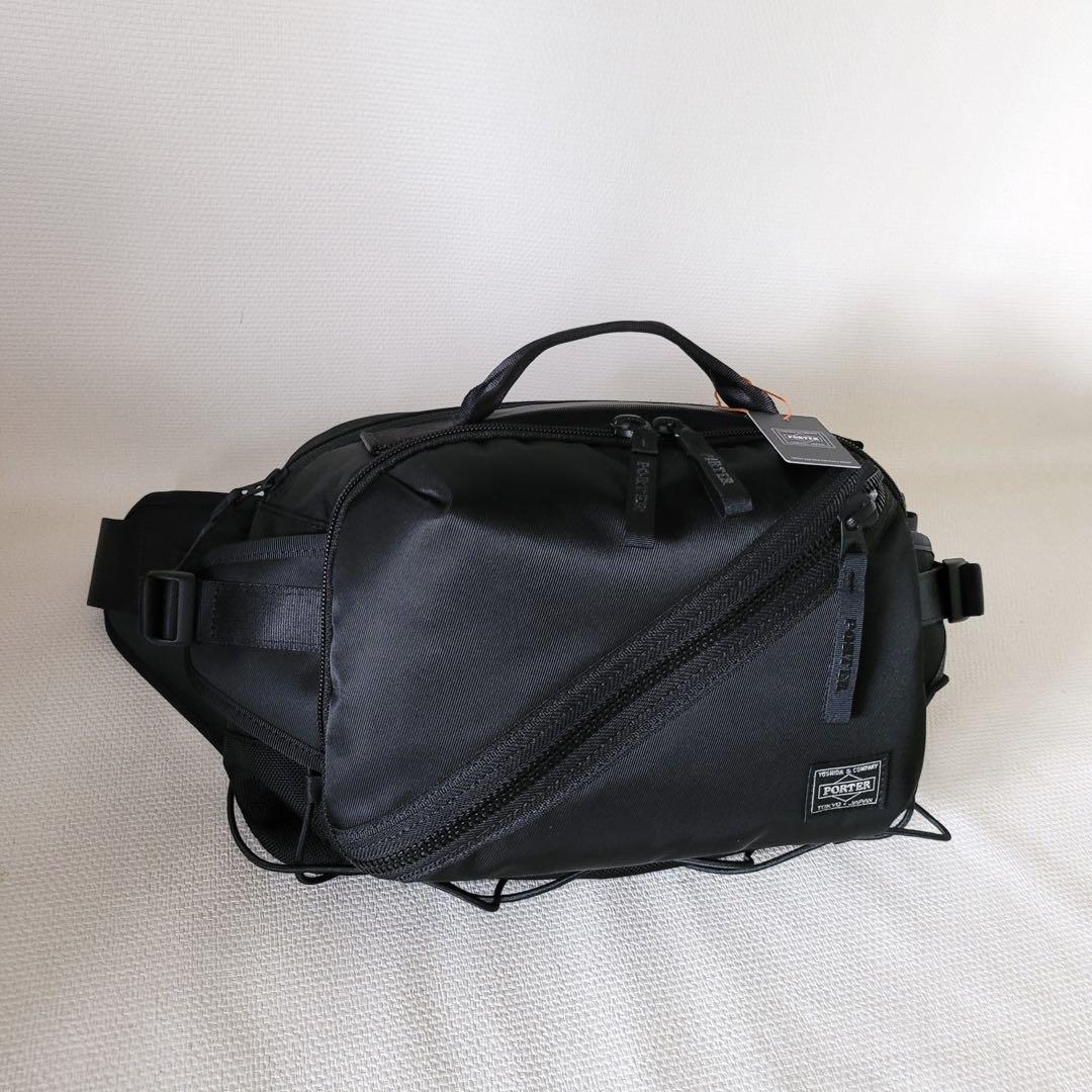PORTER＿ THINGS WAIST＿ポーターフラッシュリュックブラック