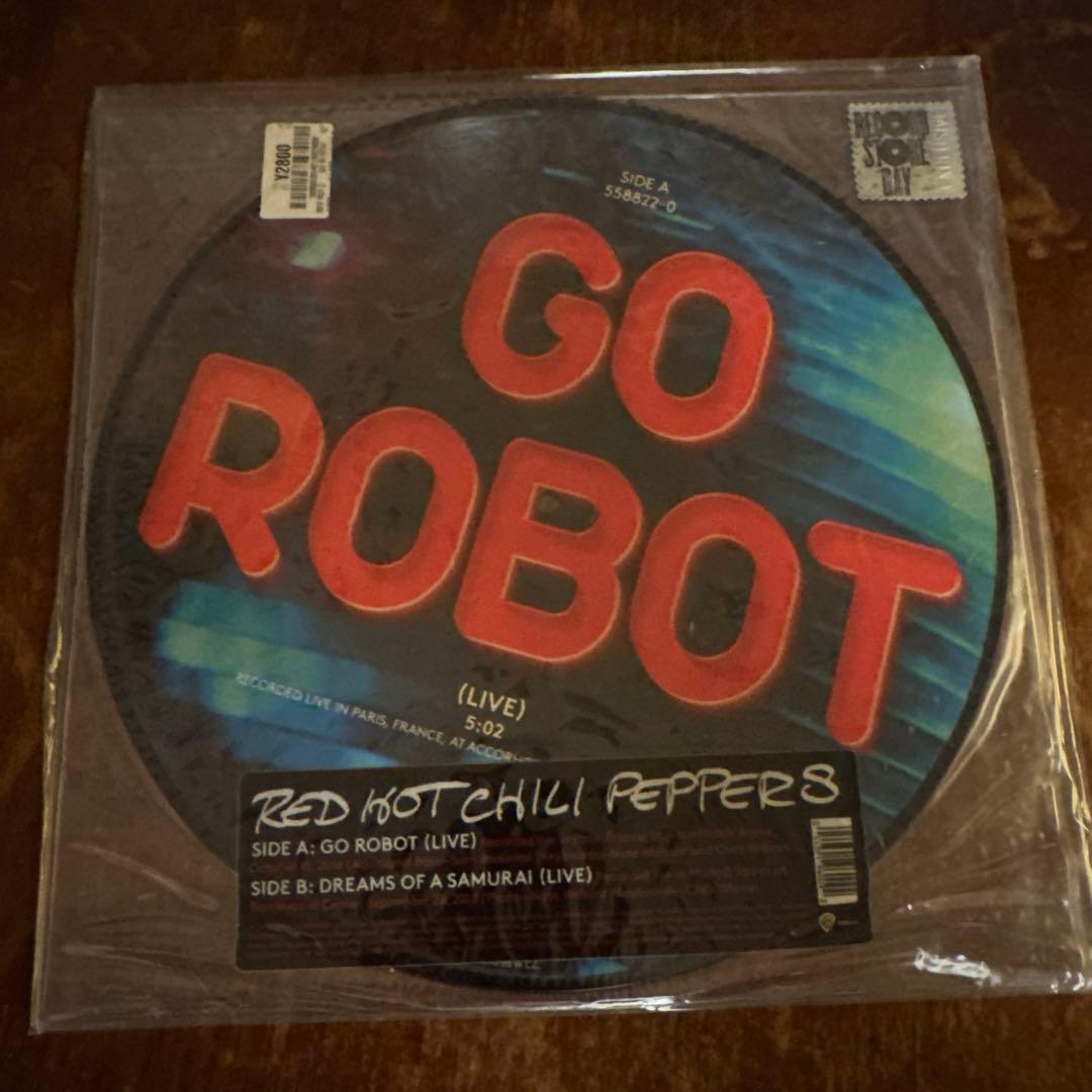 Red Hot Chili Pepper Go Robot レコードやや傷や汚れあり