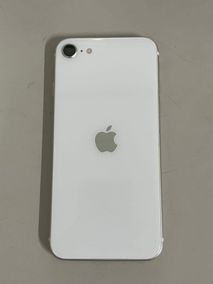 iPhoneSE ホワイト ジャンク品 Apple iPhone SE ホワイト ジャンク 部品取り専用 - 携帯電話