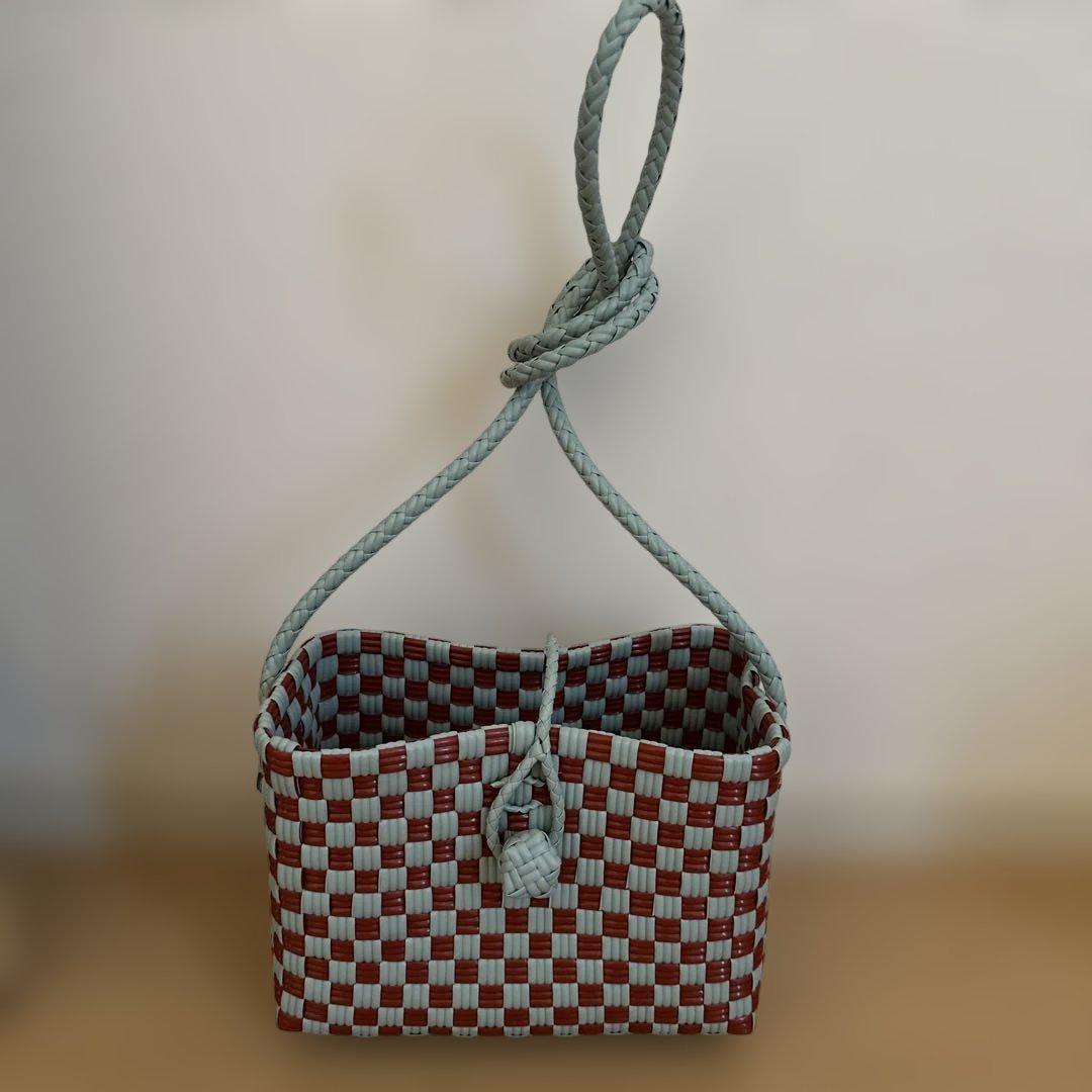 MEKEARISA メケアリサ Hellobag gingham 70s