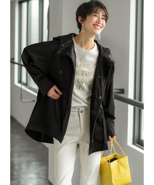 美品♡STYLE DELI バックレースアップブルゾン マウンテンパーカー 黒