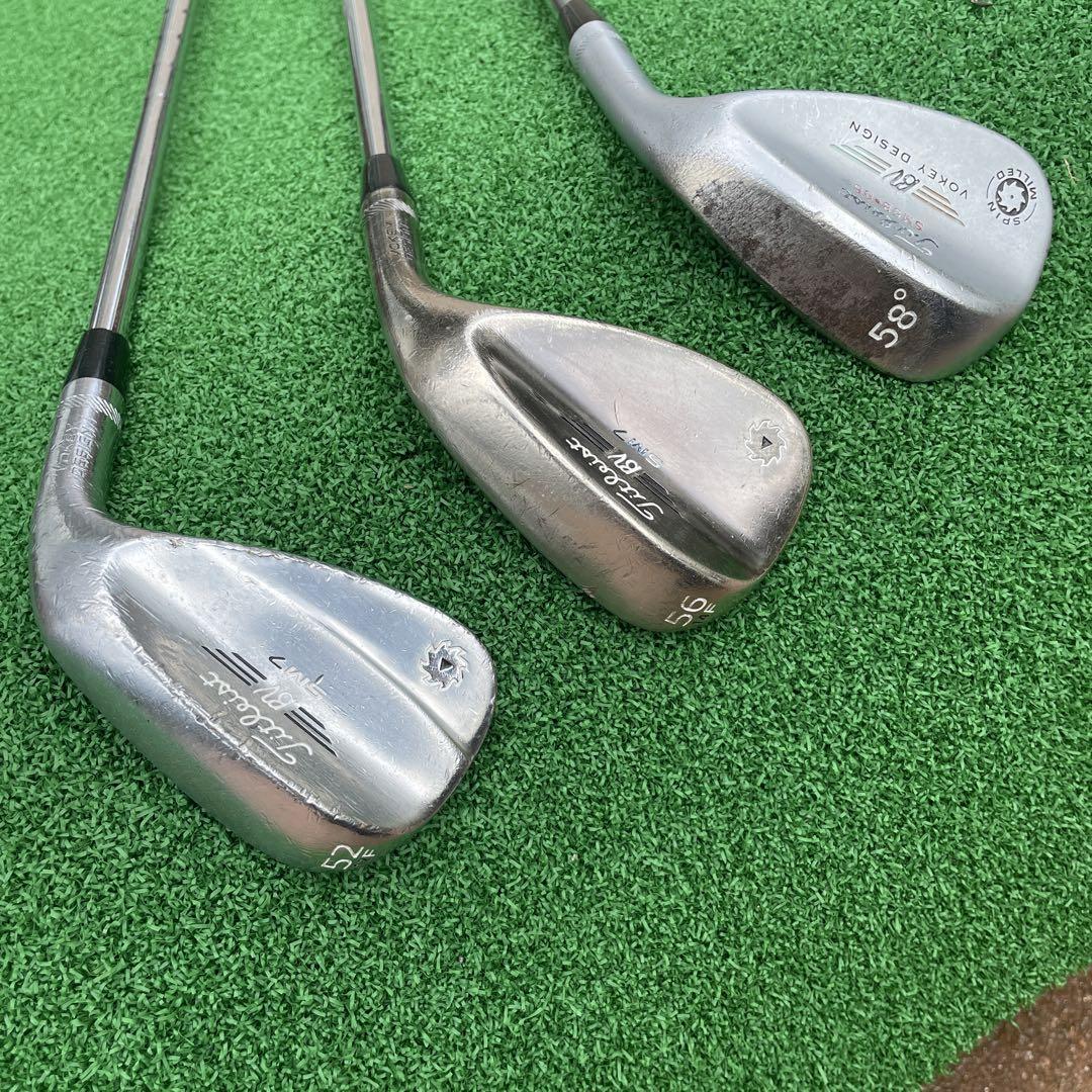 Titleist Vokey Designウェッジ 58° 56° 52°