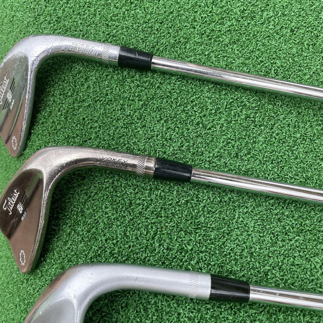 Titleist Vokey Designウェッジ 58° 56° 52°