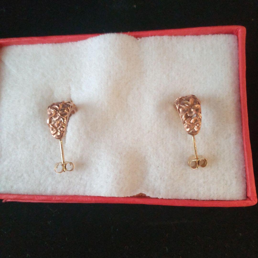 ハワイアンジュエリー 14K ピアス