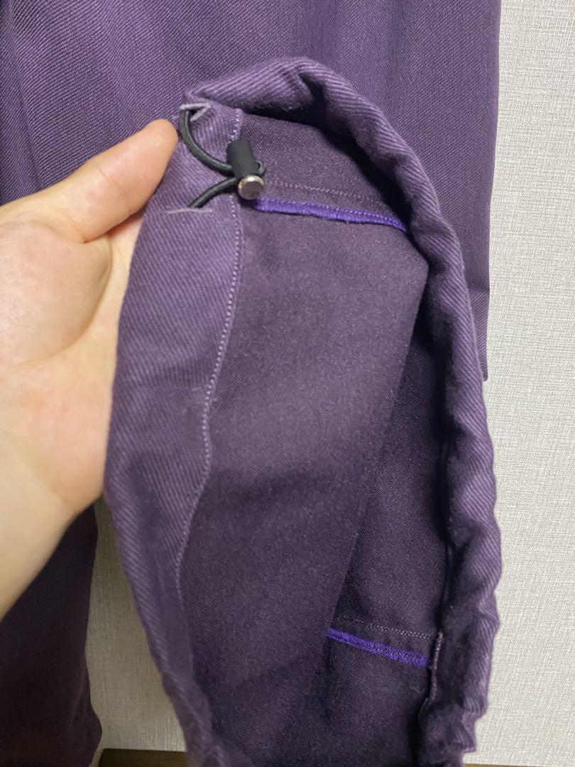 TENDER PERSON 24AW パープル ワイドパンツ