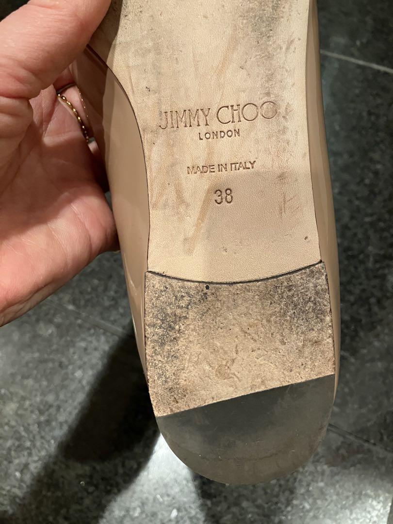 【美品♡】JIMMY CHOO ポインテッドトゥ フラットシューズ　38