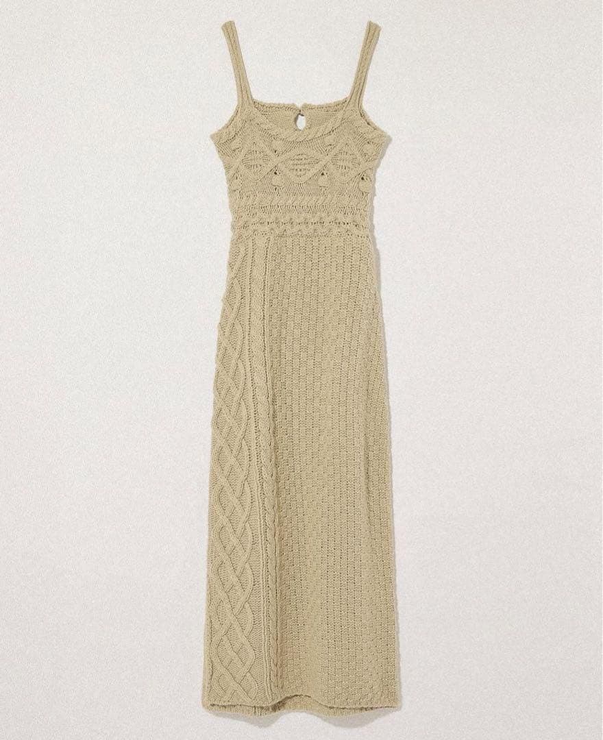eaphi VINTAGE CABLE ONE PIECE ワンピース