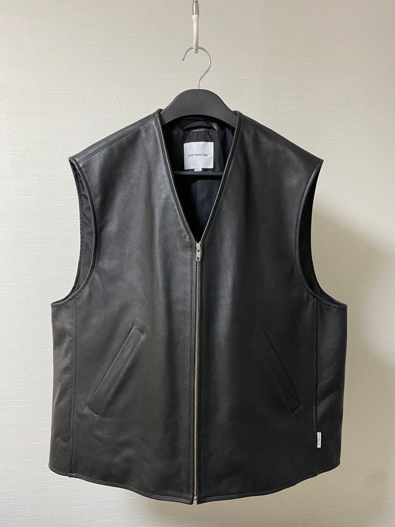COOTIEPRODUCTIONS クーティー LSL Leather VestS COOTIE PRODUCTIONS
