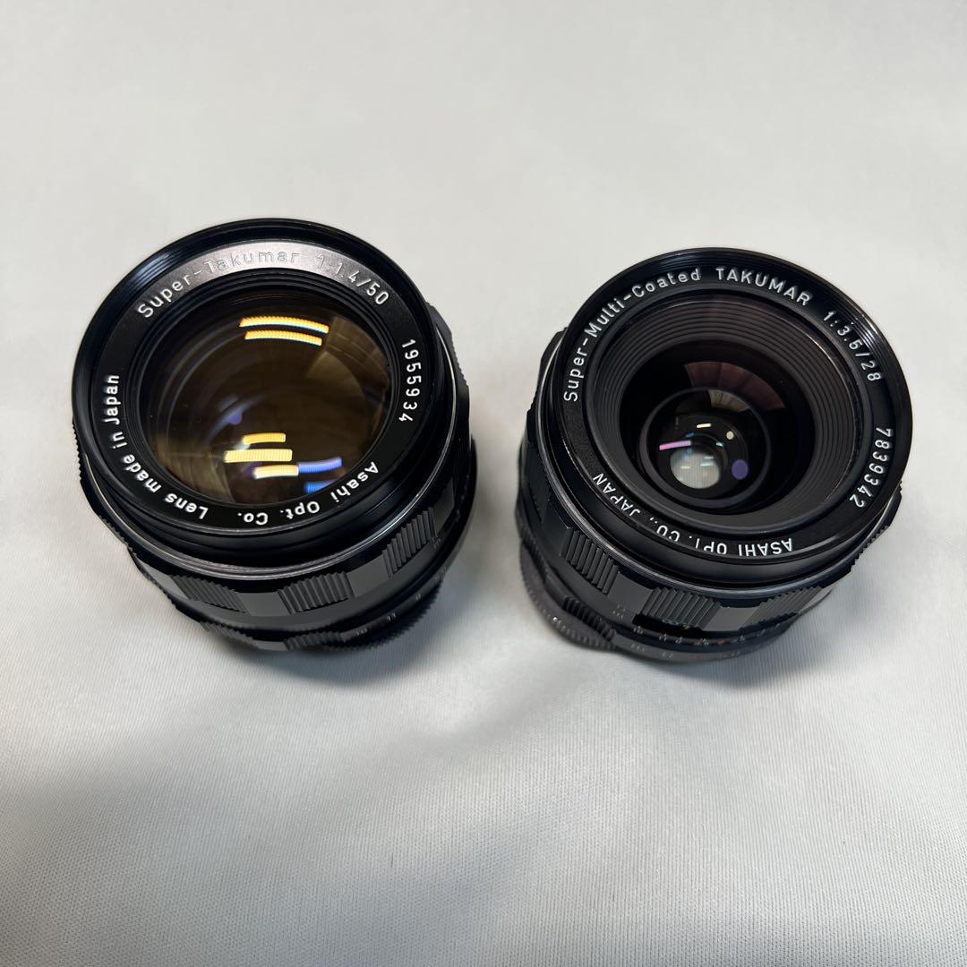 TAKUMAR 50mm F1.4 28mm F3.5