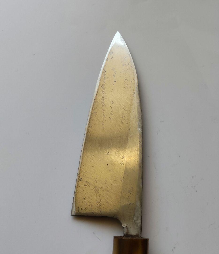 堺 登録 菊秀 本鍛錬 出刃　150mm