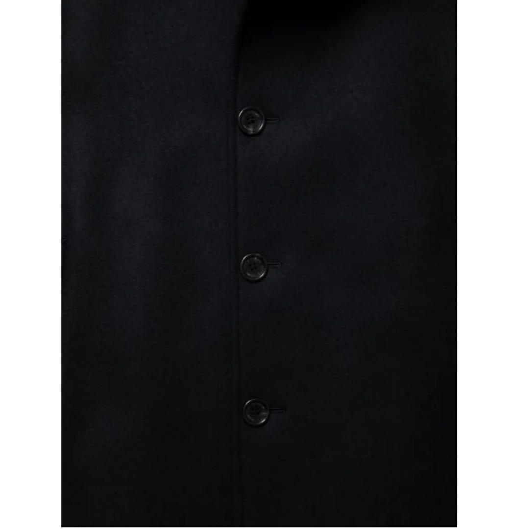 【美品】COOTIE PRODUCTIONS ブラック ウールコート SMALL